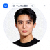 网站用户头像示意图，圆形裁切的人像用于顶部导航个人中心展示