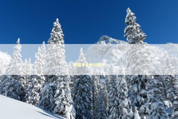 跨国车企利润腰斩