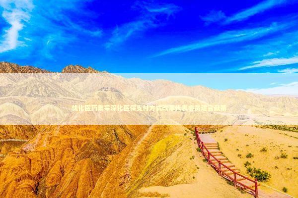 优化医药集采深化医保支付方式改革代表委员建言献策