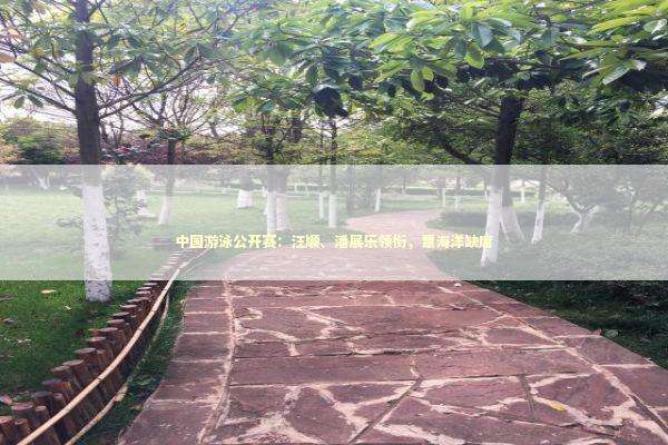 中国游泳公开赛：汪顺、潘展乐领衔，覃海洋缺席